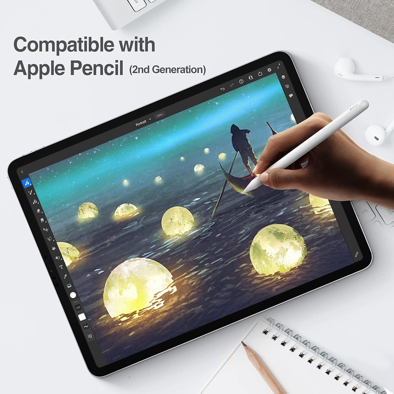 image:imageProCase 1 Pack Privacy Screen Protector for iPad Pro 20252024 M5M4 Air 13Inch 2024 AntiSpy Tempered Glass Film Guard for 2024 iPad ProiPad Air 132