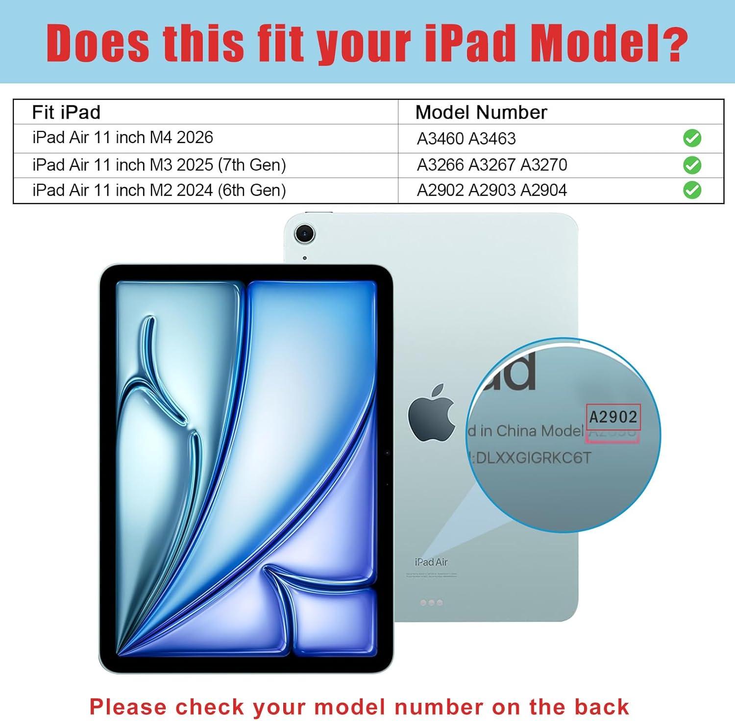 image:imageProCase 1 Pack Privacy Screen Protector for iPad Pro 20252024 M5M4 Air 13Inch 2024 AntiSpy Tempered Glass Film Guard for 2024 iPad ProiPad Air 132