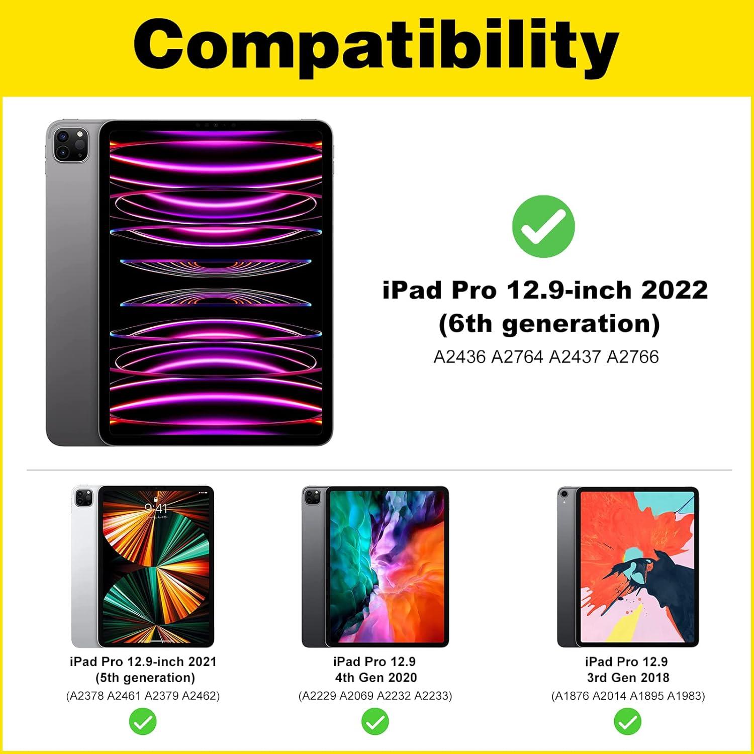 image:imageProCase 1 Pack Privacy Screen Protector for iPad Pro 20252024 M5M4 Air 13Inch 2024 AntiSpy Tempered Glass Film Guard for 2024 iPad ProiPad Air 132