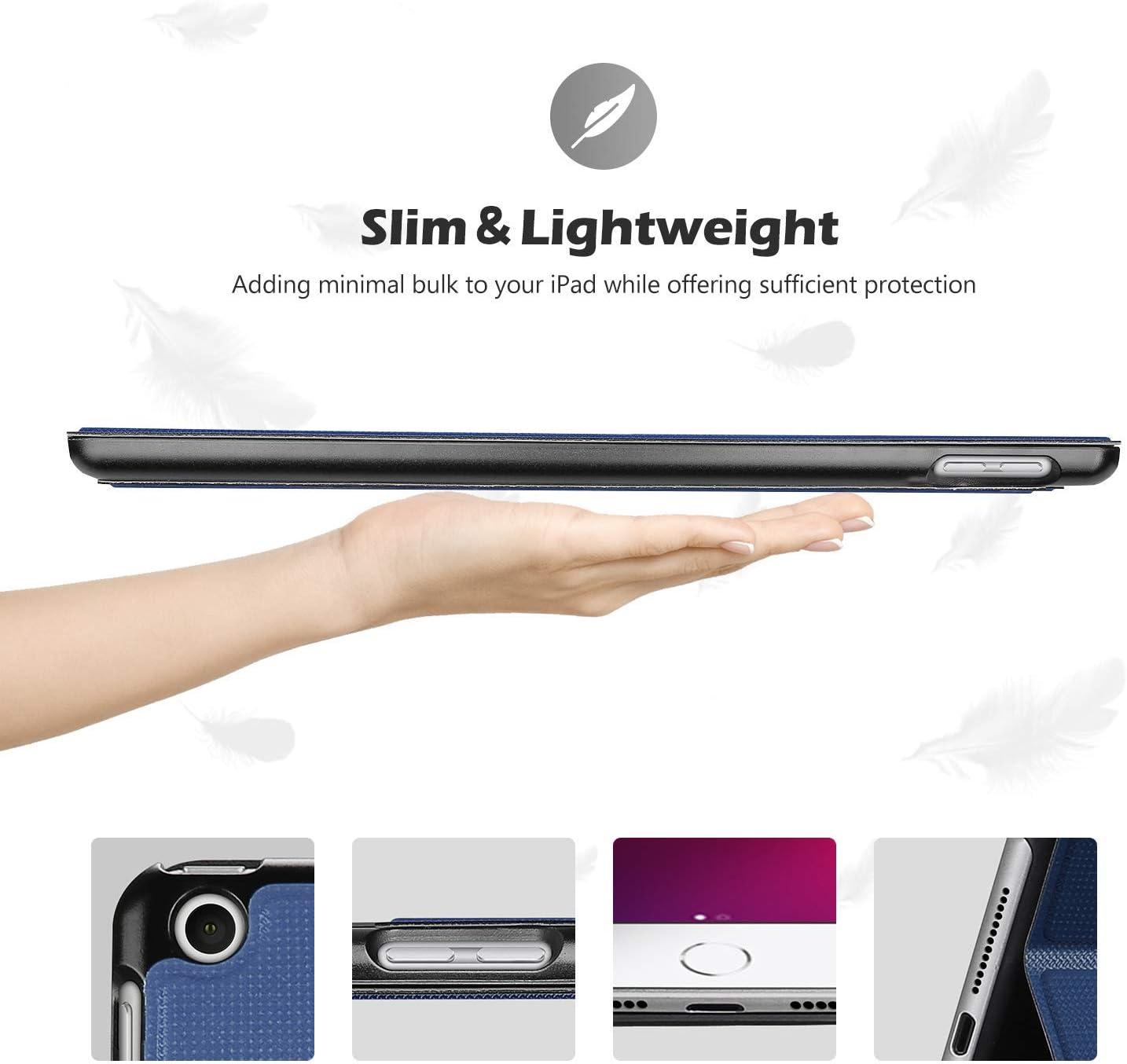 image:imageProCase Cover for iPad 102 Case 2021 iPad 9th Generation 2020 iPad 8th Gen 2019 iPad 7th Gen Case Slim Stand Protective Case Folio Cover for 102 iPad 9th Gen 8th Gen 7th GenBlackNavy