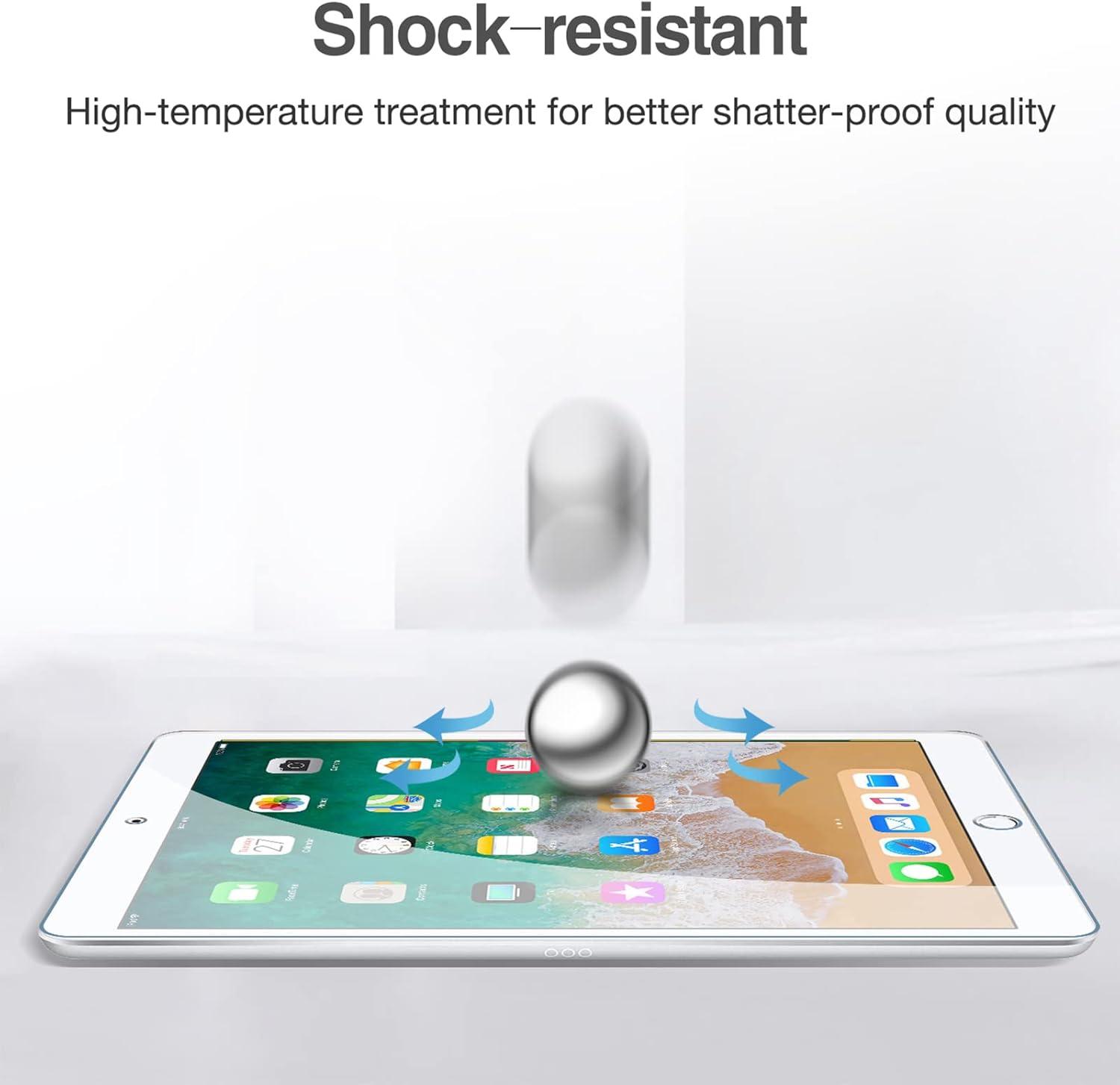 image:imageProCase Screen Protector for iPad Pro 13 InchM4 2024 iPad Air 13 InchM3M2 20252024 Tempered Glass Screen Saver Protective Film Guard for iPad Pro 13iPad Air 13 20252024 Release 2 PackiPad 6th5th Air 2Air 1 iPad Pro 97