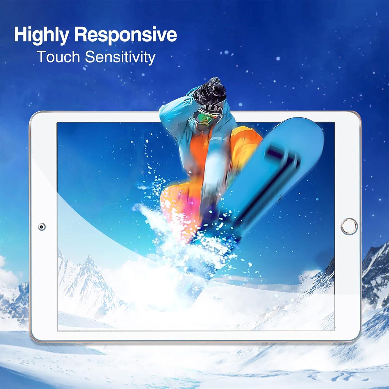 image:imageProCase Screen Protector for iPad Pro 13 InchM4 2024 iPad Air 13 InchM3M2 20252024 Tempered Glass Screen Saver Protective Film Guard for iPad Pro 13iPad Air 13 20252024 Release 2 PackiPad 6th5th Air 2Air 1 iPad Pro 97