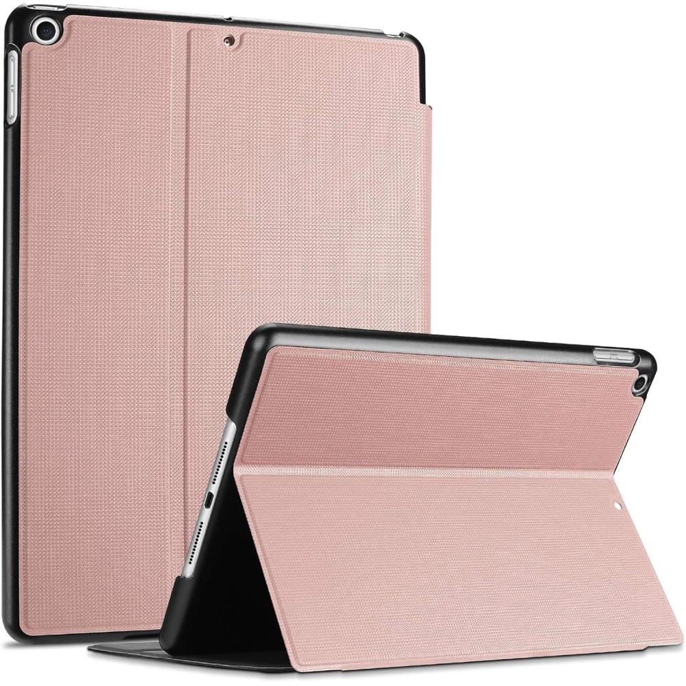 image:imageProCase Cover for iPad 102 Case 2021 iPad 9th Generation 2020 iPad 8th Gen 2019 iPad 7th Gen Case Slim Stand Protective Case Folio Cover for 102 iPad 9th Gen 8th Gen 7th GenBlackRosegold