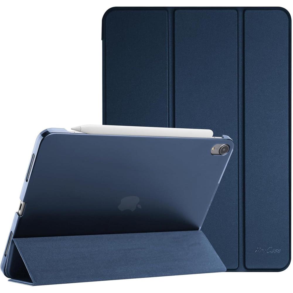 image:imageProCase Smart Case for iPad Air 11inch M4 2026 8th Gen  M3 2025  M2 2024 amp 109 Inch iPad Air 5th 2022 amp 4th 2020  Protective Hard Back Cover with Auto SleepWake  PinkNavy