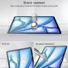 ProCase 2 Pack Screen Protector for iPad Air 13 Inch M4 2026 /M2 2024 + 2 Pack Camera Lens Protector Matching Tablet Colors, HD Tempered Glass Film Guard Saver for iPad Air 13″ -Blue(Blue)