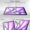 ProCase 2 Pack Screen Protector for iPad Air 13 Inch M4 2026 /M2 2024 + 2 Pack Camera Lens Protector Matching Tablet Colors, HD Tempered Glass Film Guard Saver for iPad Air 13″ -Blue(Purple)