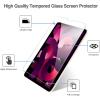ProCase 2 Pack Screen Protector for iPad Air 5th /4th Generation 10.9″+ 2 Pack Camera Lens Protector, 9H Hardness HD Clear Tempered Glass for iPad Air Gen 4/5 -Blue(Pink)
