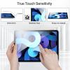 ProCase 2 Pack Screen Protector for iPad Air 5th /4th Generation 10.9″+ 2 Pack Camera Lens Protector, 9H Hardness HD Clear Tempered Glass for iPad Air Gen 4/5 -Blue(Clear)