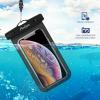 ProCase 2 Pack Waterproof Phone Pouch Case, 7″ Universal Underwater Cellphone Dry Bag for iPhone 17 Air 16 15 14 13 Pro Plus Max 12 11, Galaxy S24 S23 S22 Ultra Pixel -Black(Black)
