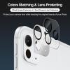 ProCase 2+2 Pack Screen Protector for iPad Pro 13 inch 2025 (M5)/ 2024 (M4) with Camera Lens Protector, Tempered Glass Film for iPad Pro 13″ -2Clear(Sliver+Clear)