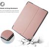 ProCase Cover for iPad 10.2 Case 2021 iPad 9th Generation / 2020 iPad 8th Gen/ 2019 iPad 7th Gen Case, Slim Stand Protective Case Folio Cover for 10.2″ iPad 9th Gen / 8th Gen / 7th Gen-Black(Rosegold)