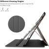 ProCase Cover for iPad 10.2 Case 2021 iPad 9th Generation / 2020 iPad 8th Gen/ 2019 iPad 7th Gen Case, Slim Stand Protective Case Folio Cover for 10.2″ iPad 9th Gen / 8th Gen / 7th Gen-Black(Rosegold)