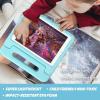ProCase Kids Case for iPad 9th Generation/iPad 8/iPad 7, iPad 10.2 Case 2021 2020 2019/iPad Air 10.5/iPad Pro 10.5 Kids Case, Shockproof Lightweight Case with Convertible Handle -Blue | 2021, 2020, 2019, Shockproof, Blue(Aqua)