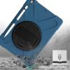 ProCase Rugged Case for iPad 9th/ 8th/ 7th Generation 10.2″ (2021/2020/2019), Heavy Duty Shockproof Protective Cover with Strap for iPad 9/8/7 -Teal(Moroccoblue)