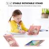 ProCase Rugged Case for iPad 9th/8th/7th Generation 10.2 inch 2021/2020/2019 Case, Heavy Duty Shockproof Rugged Cover with Hand Strap 360 Degree Rotatable Kickstand Protective for iPad 10.2 -Pink(Pink)