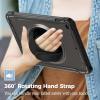 ProCase Rugged Case for iPad 9th/8th/7th Generation 10.2 inch 2021/2020/2019 Case, Heavy Duty Shockproof Rugged Cover with Hand Strap 360 Degree Rotatable Kickstand Protective for iPad 10.2 -Pink(Black)