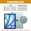 ProCase Screen Protector for iPad Pro 13 Inch(M4) 2024/ iPad Air 13 Inch(M3/M2) 2025/2024 Tempered Glass Screen Saver Protective Film Guard for iPad Pro 13/iPad Air 13 2025/2024 Release -2 Pack(iPad Air 13 Inch (M3/M2)/Pro 13 Inch(M4))