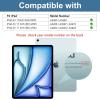 ProCase Screen Protector for iPad Pro 13 Inch(M4) 2024/ iPad Air 13 Inch(M3/M2) 2025/2024 Tempered Glass Screen Saver Protective Film Guard for iPad Pro 13/iPad Air 13 2025/2024 Release -2 Pack(iPad Air 11″ M4/M3/M2 (2026/2025/2024))