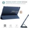 ProCase Smart Case for iPad Air 11-inch M4 (2026, 8th Gen) / M3 (2025) / M2 (2024) & 10.9 Inch iPad Air 5th (2022) & 4th (2020) – Protective Hard Back Cover with Auto Sleep/Wake – Pink(Navy)