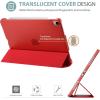 ProCase Smart Case for iPad Air 11-inch M4 (2026, 8th Gen) / M3 (2025) / M2 (2024) & 10.9 Inch iPad Air 5th (2022) & 4th (2020) – Protective Hard Back Cover with Auto Sleep/Wake – Pink(Red)