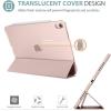 ProCase Smart Case for iPad Air 11-inch M4 (2026, 8th Gen) / M3 (2025) / M2 (2024) & 10.9 Inch iPad Air 5th (2022) & 4th (2020) – Protective Hard Back Cover with Auto Sleep/Wake – Pink(Pink)