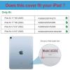 ProCase Smart Case for iPad Air 11-inch M4 (2026, 8th Gen) / M3 (2025) / M2 (2024) & 10.9 Inch iPad Air 5th (2022) & 4th (2020) – Protective Hard Back Cover with Auto Sleep/Wake – Pink(Sky)