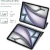 ProCase Smart Case for iPad Air 11-inch M4 (2026, 8th Gen) / M3 (2025) / M2 (2024) & 10.9 Inch iPad Air 5th (2022) & 4th (2020) – Protective Hard Back Cover with Auto Sleep/Wake – Pink(Grey)
