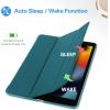 ProCase Smart Cover for iPad 10.2 Case iPad 9th 8th 7th Generation Case, Hard Back Protective Cover iPad Case for iPad 10.2 Inch – Black(Teal)