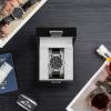 ProCase Watch Box, 3 Slot Mens Watch Case, Watch Storage Holder Organizer, Watch Display Case with Glass Lid, Anniversary Birthday Valentine Gifts for Men Women -3 Slot, Black(Black)