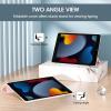 ProCase for iPad 9th/ 8th/ 7th Generation Case 10.2 Inch (2021/2020/2019 Release), 10.2 iPad Case 9th/ 8th/ 7th Gen Cover, Slim Smart Cover with Translucent Hard Shell Back -Black(Lightpink)