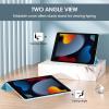 ProCase for iPad 9th/ 8th/ 7th Generation Case 10.2 Inch (2021/2020/2019 Release), 10.2 iPad Case 9th/ 8th/ 7th Gen Cover, Slim Smart Cover with Translucent Hard Shell Back -Black(BabyBlue)