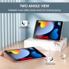 ProCase for iPad 9th/ 8th/ 7th Generation Case 10.2 Inch (2021/2020/2019 Release), 10.2 iPad Case 9th/ 8th/ 7th Gen Cover, Slim Smart Cover with Translucent Hard Shell Back -Black(Rosegold)