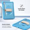 ProCase for iPad Air 11-inch M4 2026/ M3 2025/ M2 2024/ Air 5th / 4th Gen 10.9″/ iPad Pro 11″ 4th/3rd/2nd/1st Gen, Heavy Duty Shockproof Cover with Hand Strap 360 Degree Rotatable Kickstand -Blue(Blue)