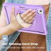 ProCase for iPad Air 11-inch M4 2026/ M3 2025/ M2 2024/ Air 5th / 4th Gen 10.9″/ iPad Pro 11″ 4th/3rd/2nd/1st Gen, Heavy Duty Shockproof Cover with Hand Strap 360 Degree Rotatable Kickstand -Blue(Purple)