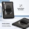 ProCase for iPad Air 11-inch M4 2026/ M3 2025/ M2 2024/ Air 5th / 4th Gen 10.9″/ iPad Pro 11″ 4th/3rd/2nd/1st Gen, Heavy Duty Shockproof Cover with Hand Strap 360 Degree Rotatable Kickstand -Blue(Black)