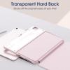 ProCase for iPad Air 13 Inch Case (2026/2025/2024) M4/M3/M2 & iPad Pro 12.9 inch 6th/5th/4th/3rd 2022/2021/2020/2018; Protective Folio Shockproof Case with Pencil Holder -Blue(Pink)