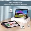 ProCase for iPad Air 13 Inch Case M4/M3/M2(2026/2025/2024), Slim Smart Cover iPad 13 Air M4 M3 M2 Case with Translucent Hard Shell Back, Supports Touch ID, Auto Wake/Sleep -Black(Wine)