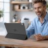ProCase for iPad Air 13 Inch Case M4/M3/M2(2026/2025/2024), Slim Smart Cover iPad 13 Air M4 M3 M2 Case with Translucent Hard Shell Back, Supports Touch ID, Auto Wake/Sleep -Black(Black)