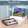 ProCase for iPad Air 13 Inch Case M4/M3/M2(2026/2025/2024), Slim Smart Cover iPad 13 Air M4 M3 M2 Case with Translucent Hard Shell Back, Supports Touch ID, Auto Wake/Sleep -Black(Melonpink)