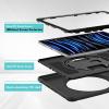 ProCase for iPad Pro 11 Inch Case 2022 2021 2020 2018, Rugged Heavy Duty Shockproof Cover Case with Kickstand Hand Strap for iPad Pro 11″ 4th 3rd 2nd 1st -Black