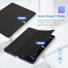 ProCase for iPad Pro 11 Inch Case 2022/2021/2020/2018(4th/3rd/2nd/1st Generation), iPad Pro 11″ Slim Stand Hard Back Cover Shell Smart Folio Compatible with Penci/Support Auto Wake/Sleep -Black(Shadowblack)