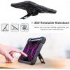 ProCase for iPad Pro 12.9 Inch Case 2022 2021 2020 2018, Rugged Heavy Duty Shockproof Cover with Hand Strap Shoulder Strap for iPad Pro 12.9″ 6th 5th 4th 3rd Generation –Black