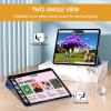 ProCase for iPad Pro 13 Inch Case M5 2025/ M4 2024, Smart Cover iPad Pro M5 M4 Case 13 Inch, Slim Stand Translucent Hard Shell Back, Supports Touch ID, Auto Wake/Sleep -Navy(Darkblue)