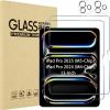 ProCase 2+2 Pack Screen Protector for iPad Pro 13 inch 2025 (M5)/ 2024 (M4) with Camera Lens Protector, Tempered Glass Film for iPad Pro 13″ -2Clear(2Clear)