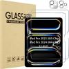 ProCase 2+2 Pack Screen Protector for iPad Pro 13 inch 2025 (M5)/ 2024 (M4) with Camera Lens Protector, Tempered Glass Film for iPad Pro 13″ -2Clear(Sliver+Clear)