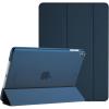ProCase for iPad 9th/ 8th/ 7th Generation Case 10.2 Inch (2021/2020/2019 Release), 10.2 iPad Case 9th/ 8th/ 7th Gen Cover, Slim Smart Cover with Translucent Hard Shell Back -Black(Navy)