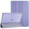 ProCase for iPad 9th/ 8th/ 7th Generation Case 10.2 Inch (2021/2020/2019 Release), 10.2 iPad Case 9th/ 8th/ 7th Gen Cover, Slim Smart Cover with Translucent Hard Shell Back -Black(Lightpurple)