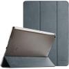 ProCase for iPad 9th/ 8th/ 7th Generation Case 10.2 Inch (2021/2020/2019 Release), 10.2 iPad Case 9th/ 8th/ 7th Gen Cover, Slim Smart Cover with Translucent Hard Shell Back -Black(Matte Grey)