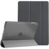 ProCase for iPad 9th/ 8th/ 7th Generation Case 10.2 Inch (2021/2020/2019 Release), 10.2 iPad Case 9th/ 8th/ 7th Gen Cover, Slim Smart Cover with Translucent Hard Shell Back -Black(Grey)