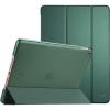 ProCase for iPad 9th/ 8th/ 7th Generation Case 10.2 Inch (2021/2020/2019 Release), 10.2 iPad Case 9th/ 8th/ 7th Gen Cover, Slim Smart Cover with Translucent Hard Shell Back -Black(MidnightGreen)